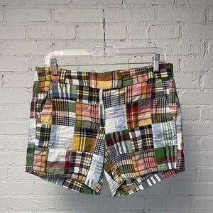 J. Crew Classic Madras 100% cotton Shorts